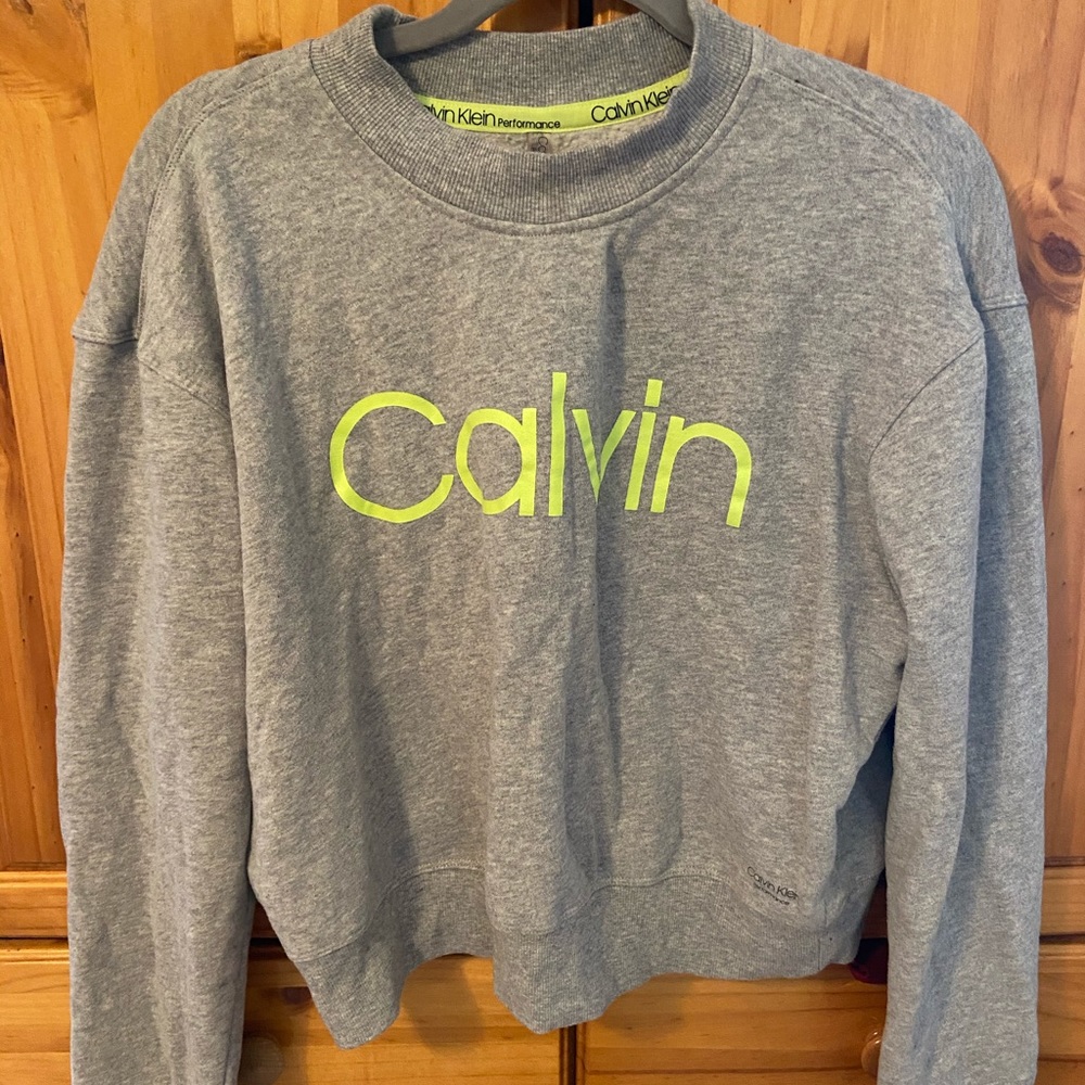 Calvin Klein cropped sweatshirt